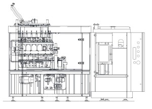 Azimut rotating can filler craft brewers